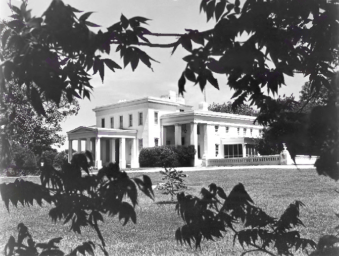 Gaineswood Mansion, Demopolis Alabama 1960 Southeast view