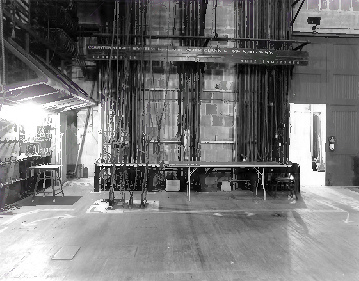 Balboa Theatre, San Diego California 1996 Stage managers console, facing east
