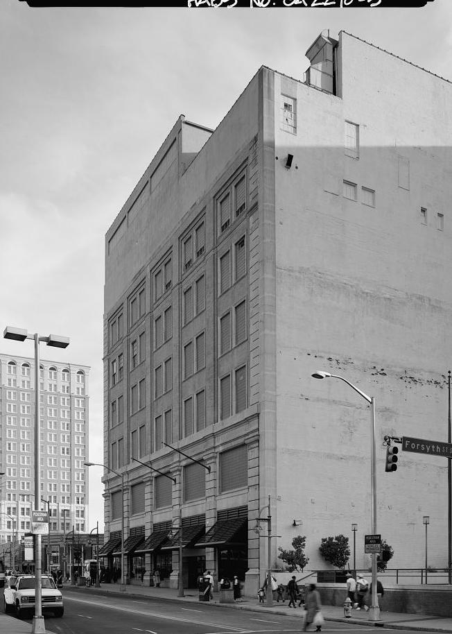 Rich's Downtown Department Store, Atlanta Georgia 1994  View of northwest corner of 1924 store, from northwest looking southeast.