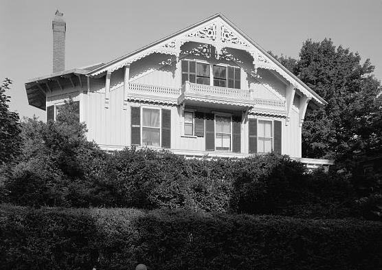 George Chartplin Mason House, Newport Rhode Island STREET FRONT 
