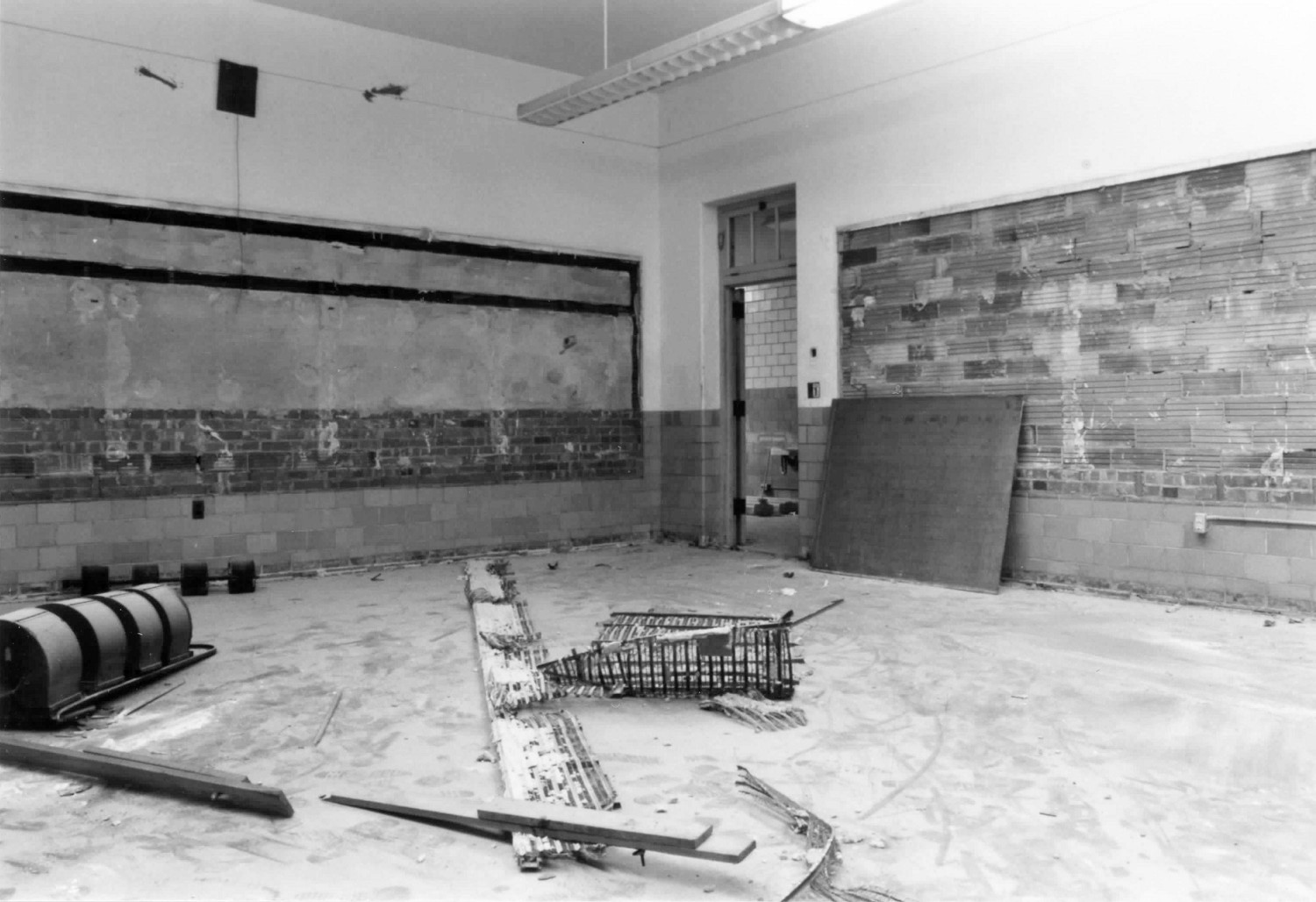 McKinley School - North Side School, Columbus Indiana Typical Classroom, 1942 section of building (1987)
