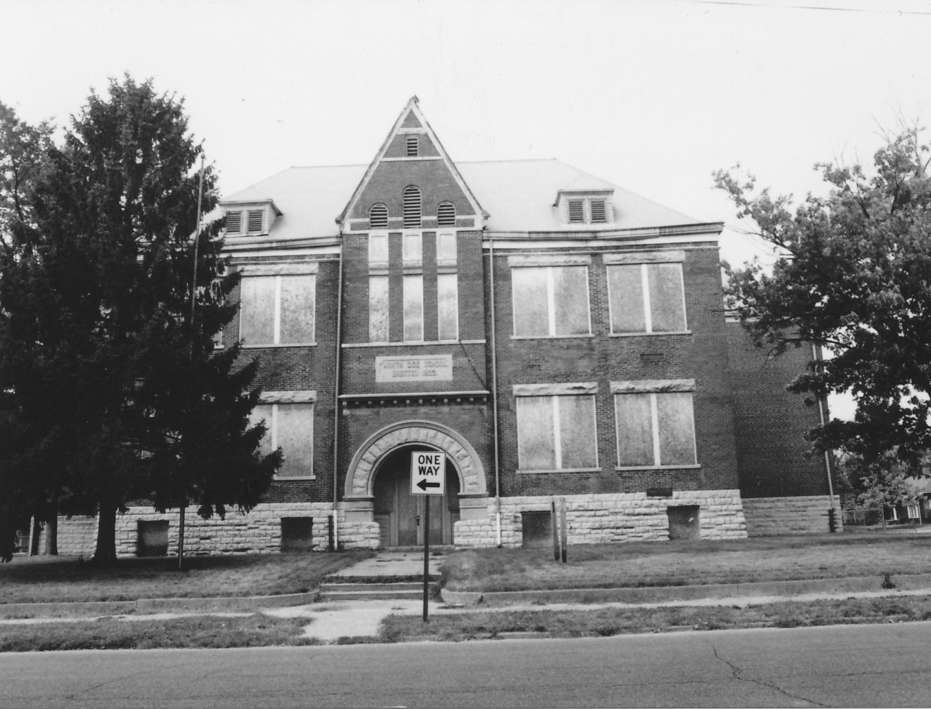 McKinley School - North Side School, Columbus Indiana  (1987)