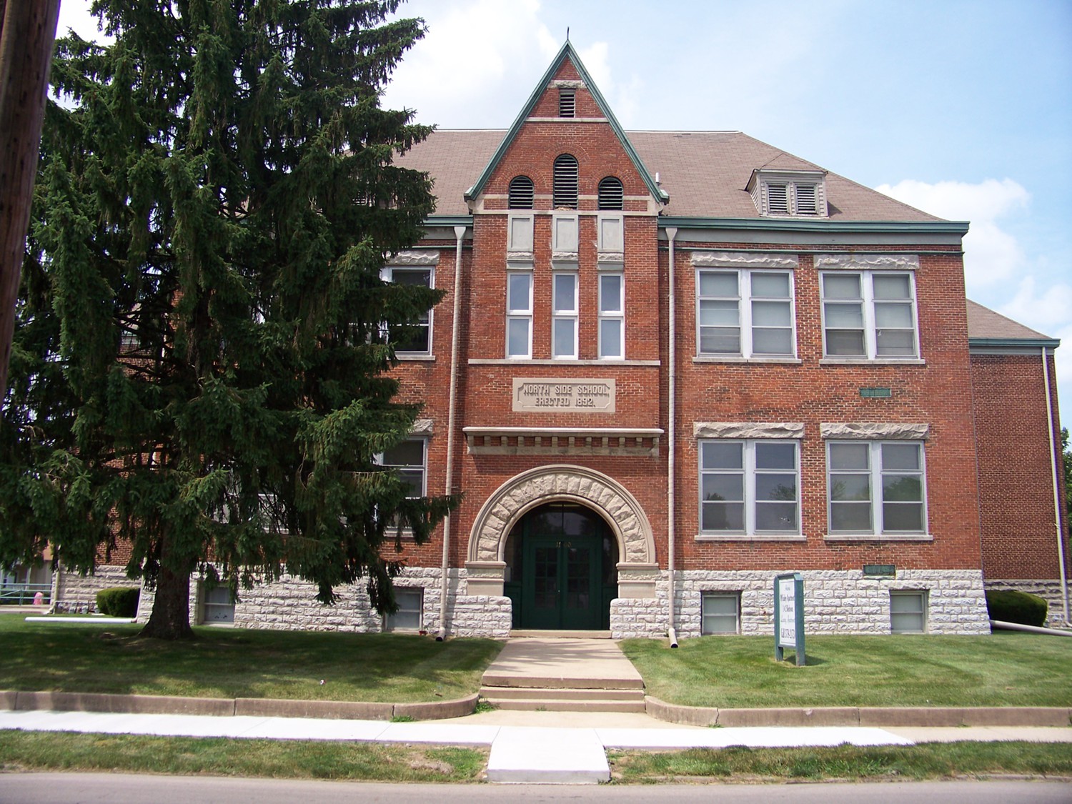 McKinley School - North Side School, Columbus Indiana  