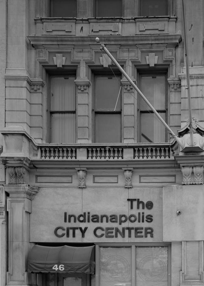 Journal Building, Indianapolis Indiana EAST (FRONT) FACADE, FIRST AND SECOND FLOORS (1989)