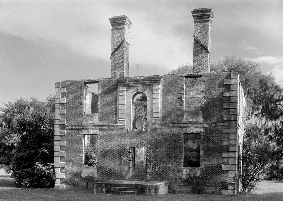 Brick House Ruins, Edisto Island South Carolina.